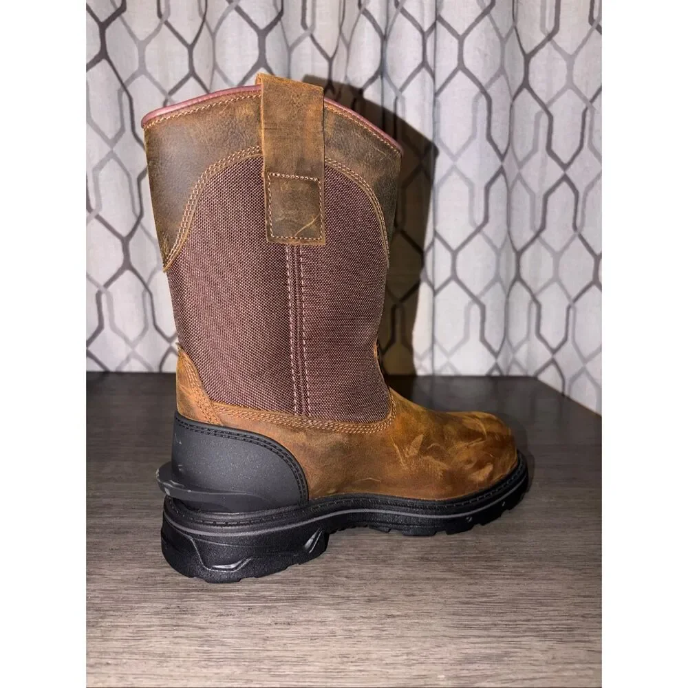 Carhartt Women's Ironwood Waterproof 11 Inch Alloy Toe Wellington Boot Size 8M